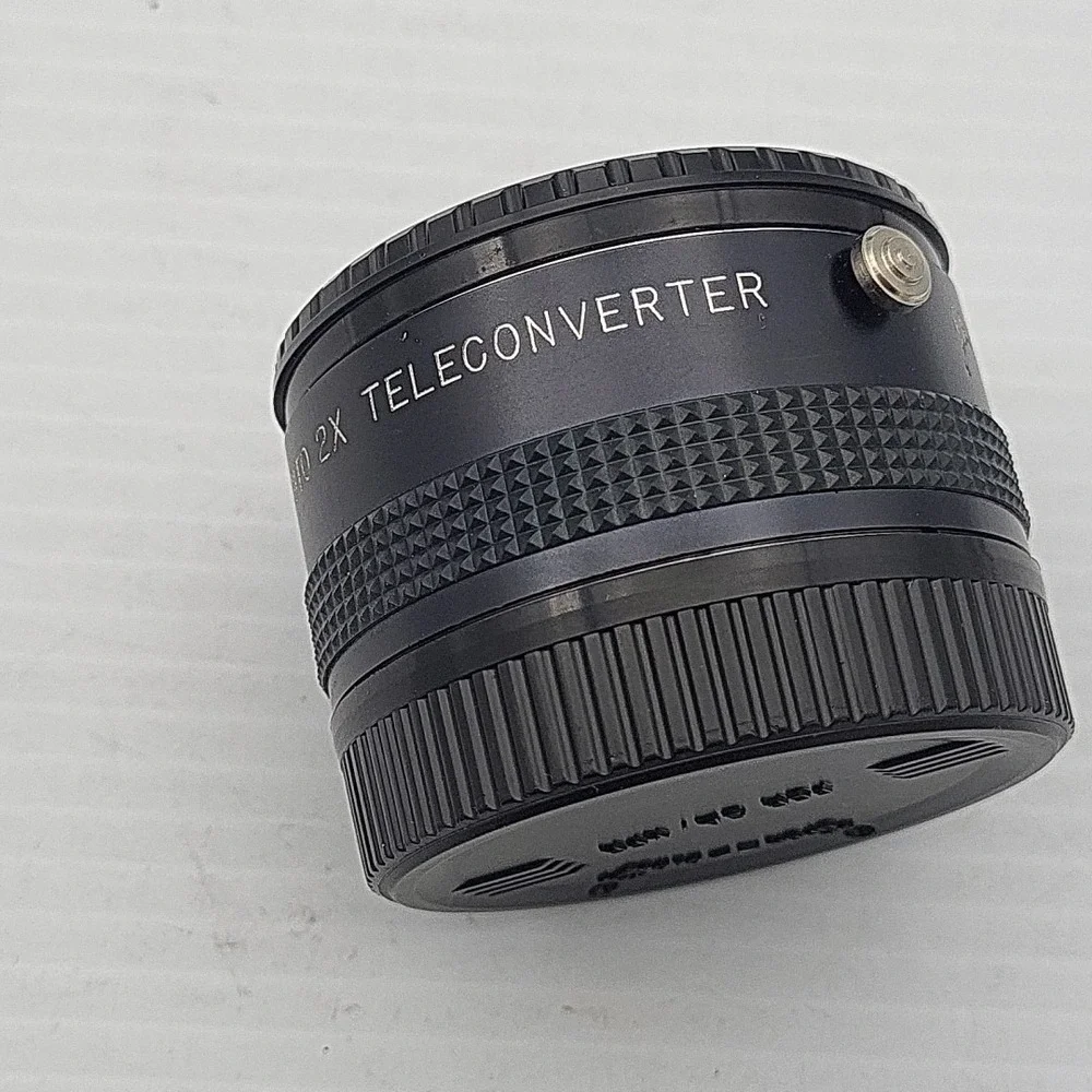 H.M.K. Auto 2X Teleconverter (CA) Japan canon FD‎ mount with case